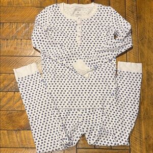 Roller Rabbit Blue Heart Kids Pajama Set